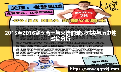 2015至2016赛季勇士与火箭的激烈对决与历史性碰撞分析